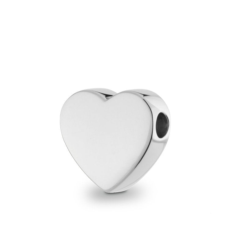 Handgemaakte glanzende zilveren assieraad hanger – Compact & stijlvol