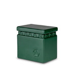 Biologische urn mosgroen mat handgemaakt duurzaam natuur