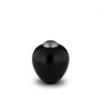 Metalen keepsake urn Onyx zwart met elegant ontwerp