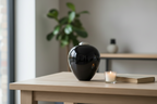 Metalen urn Onyx zwart met elegant design Amore