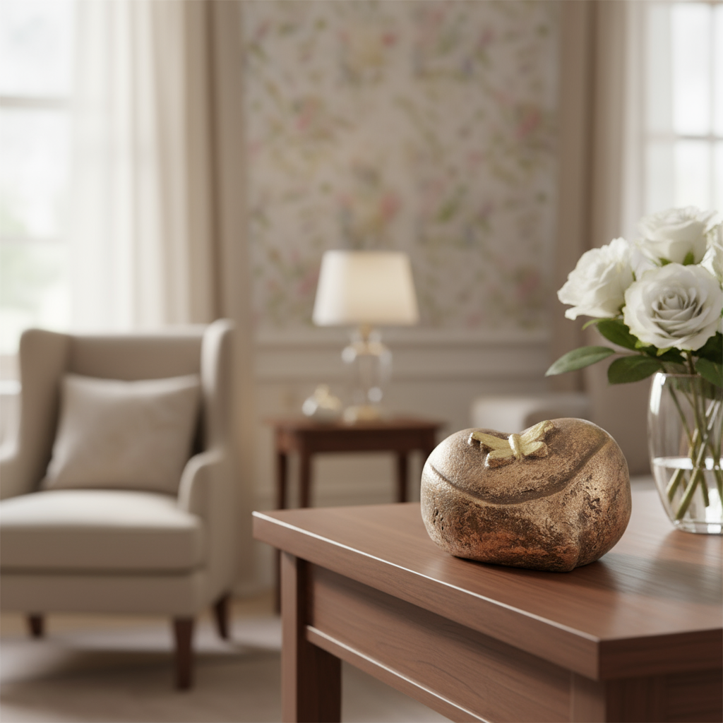 Troost urntje keramisch handgemaakt voor kinderen