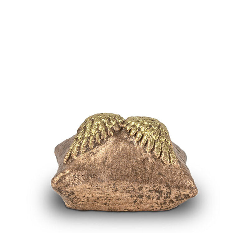 Klein handgemaakt keramisch troosturntje voor kinderen – blijvende herinnering