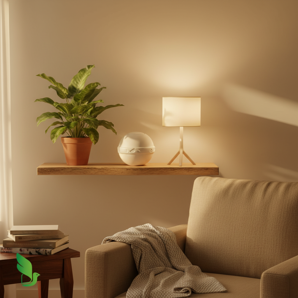 Biologische urn medium Esfera de sal