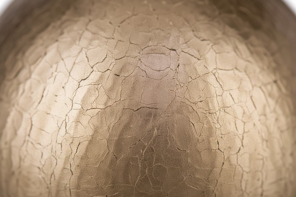 Kristalglas Transparant Medium Urn met Handgeblazen Afwerking