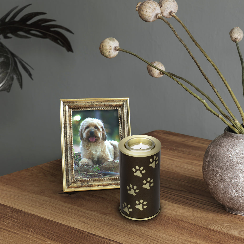 Metaal dieren kaarshouder lichtgrijs zilverkleur glans