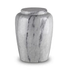 Marmeren urn natuursteen uniek patroon en natuurlijk karakter