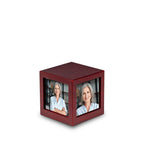 MDF grote urn hout modern handgemaakt persoonlijk eenvoudig te vullen