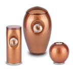 Kristalglas Transparant Herdenkingskaarshouder met RVS-sluiting