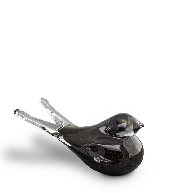 Kristalglas Transparant Kleine Keepsake Urn met RVS-afwerking