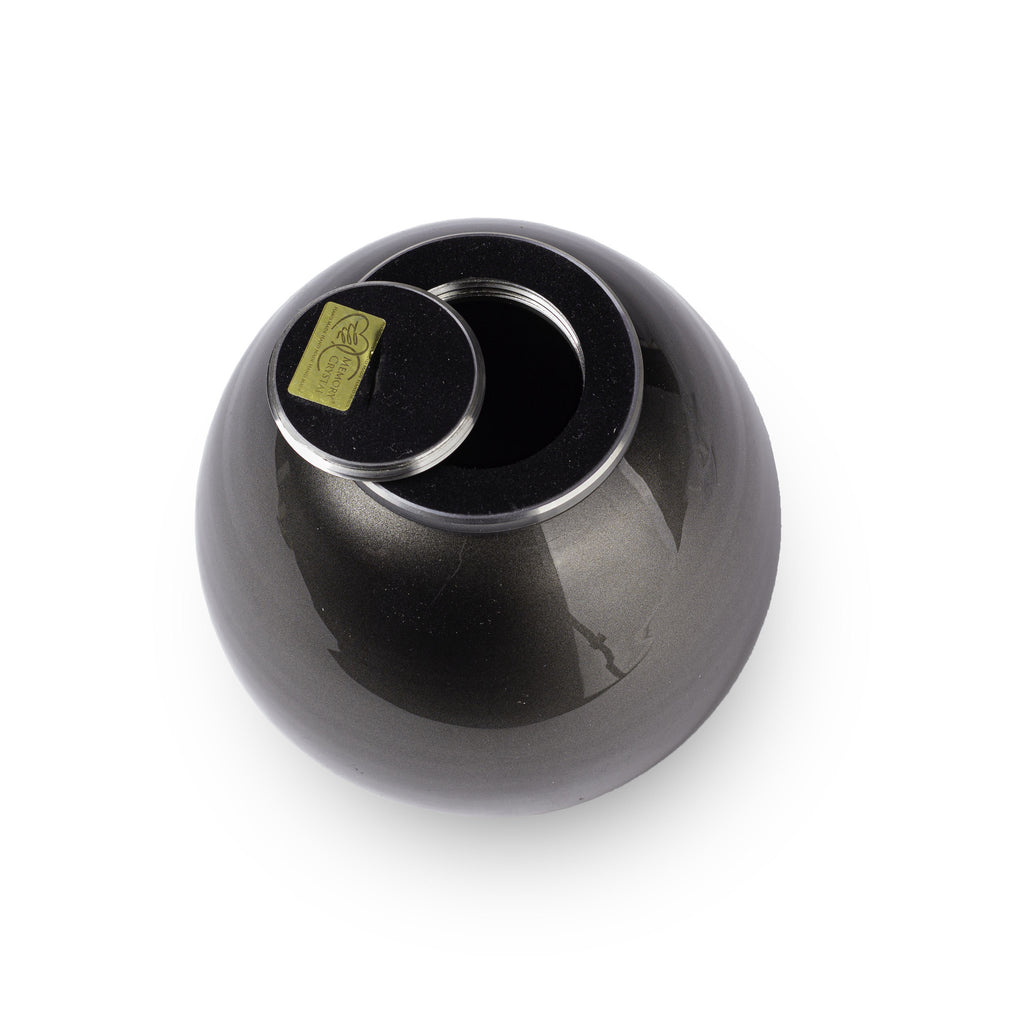 Kristalglas Transparant Handgeblazen Kaarshouder met RVS-sluiting