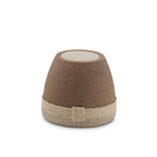 Dome Samsara Biologische Urn | Handgemaakt van Kwartszand en Jute