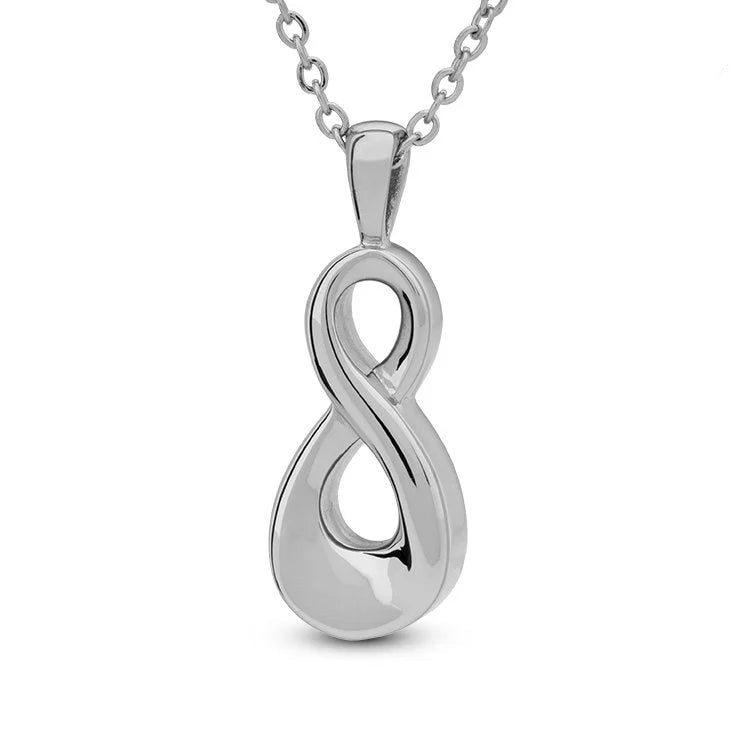 RVS assieraad zilver infinity symbool Infinitus