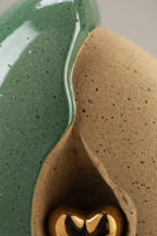 Keramische urn van hoogwaardige klei