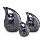 Keramische mini urn van hoogwaardige klei