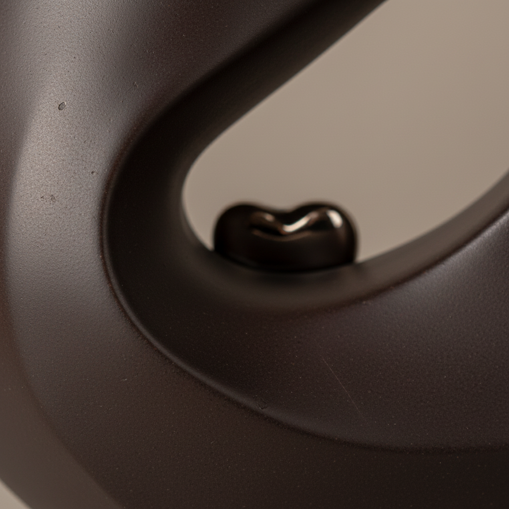 Keramische mini urn zwart met zilverkleur en matte afwerking