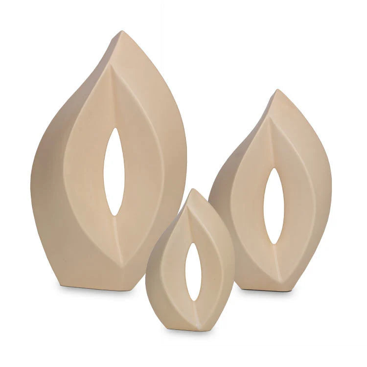 Keramische mini urn Venezia crème mat – Stijlvol en tijdloos design