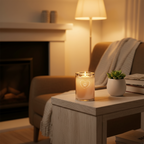 Glazen dierenurn cappuccino klein handgeblazen