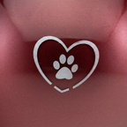 Glazen dierenurn groot bordeaux rood handgeblazen