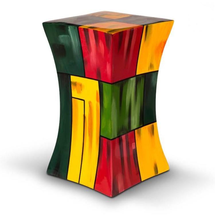 Glasfiber Medium Urn Diabolo in Moderne Kleuren met Verfijnde Afwerking