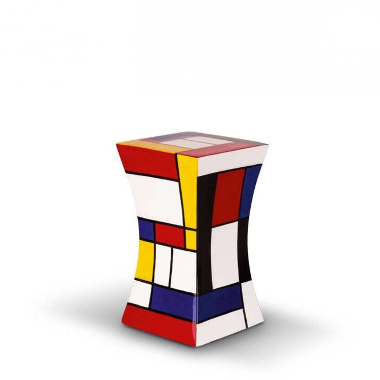 Glasfiber Medium Urn Diabolo – Duurzaam & Kleurrijk Herinneringsproduct