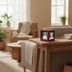 MDF mini urn hout modern handgemaakt persoonlijk eenvoudig te vullen