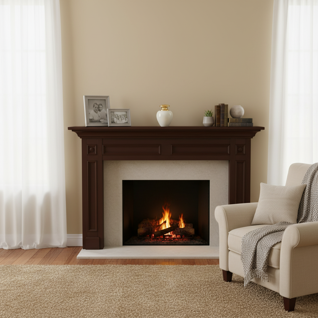 Metalen keepsake urn parelmoer met glanzende afwerking