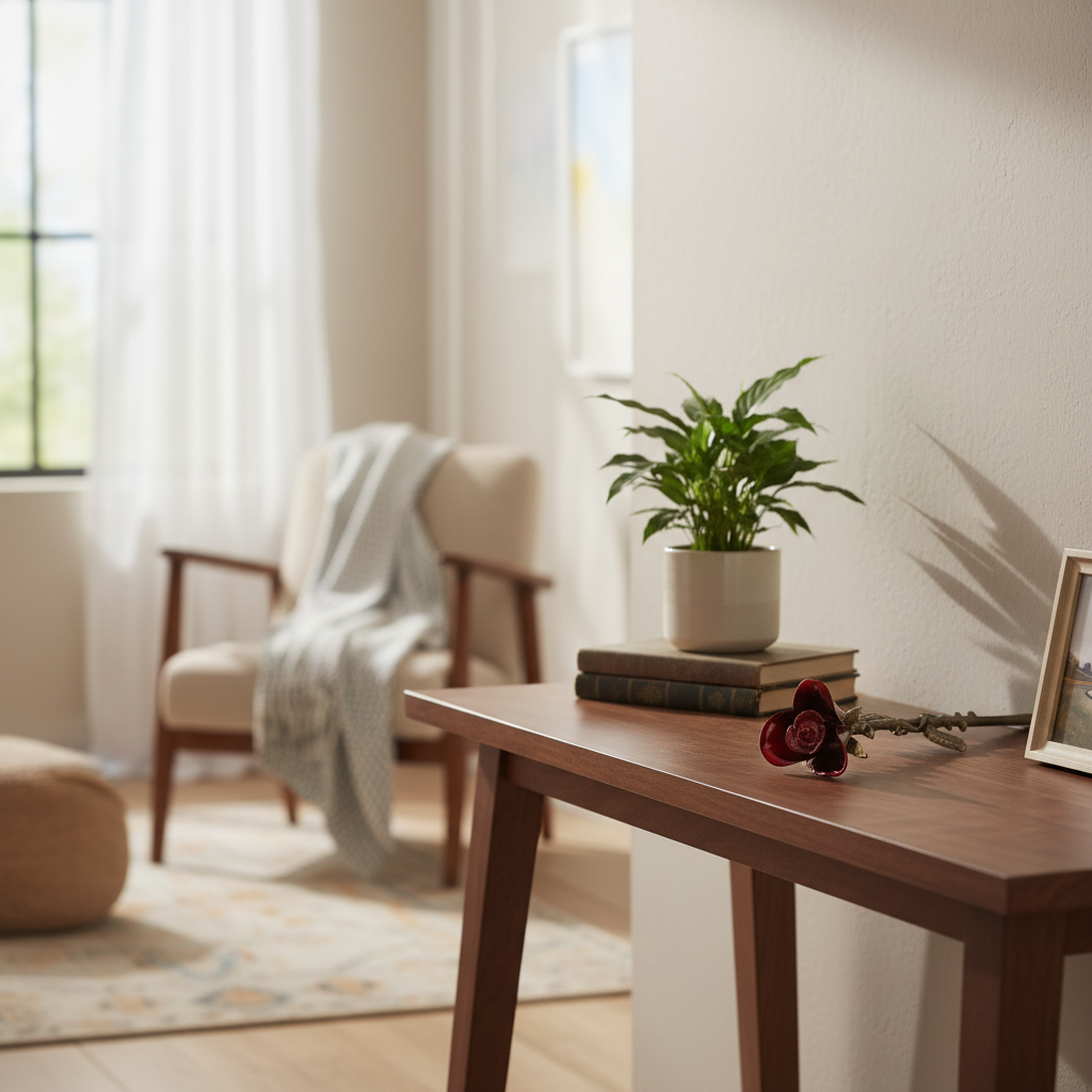 Metalen keepsake urn Roos, verfijnd en ambachtelijk