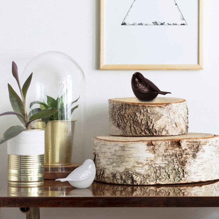 Metalen keepsake urn Songbird met verfijnd design