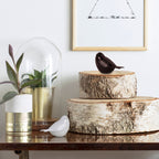 Metalen keepsake urn Songbird met verfijnd design