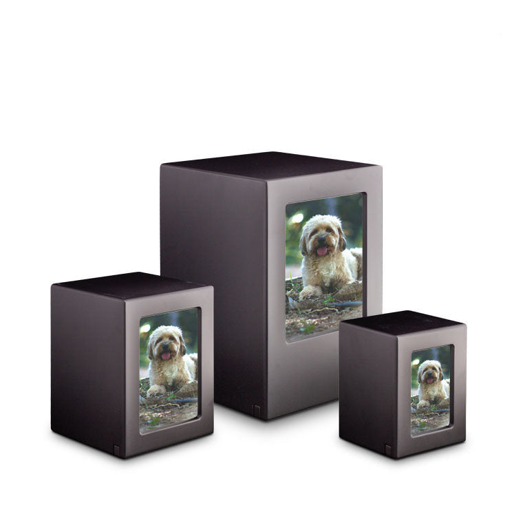 MDF urn hout modern handgemaakt persoonlijk eenvoudig te vullen