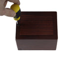 MDF urn hout modern handgemaakt persoonlijk eenvoudig te vullen